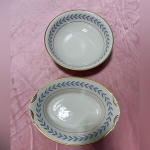 Syracuse China Old Ivory.  Set of serving dishes.  Round and oval sold as a set.
